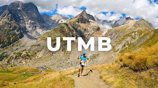 Racing the Ultra Trail du Mont Blanc  UTMB 2022 [upl. by Sirraj]