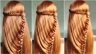 beautiful hairstyle for long hair  quick hairstyle idea for long hairs  hairstyle idea [upl. by Hester]