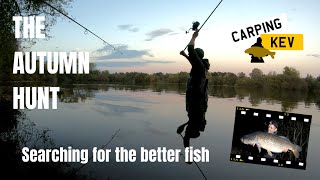 THE AUTUMN HUNT  Searching for the better fish  Carp Syndicate Fishing in 2023 carpingkev [upl. by Ysle41]