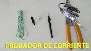 Probador de corriente casero de 12v [upl. by Ardnaek]