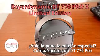 Beyerdynamic DT 770 PRO X Limited Edition ¿Vale la pena la edición especial Comparación DT 770 Pro [upl. by Ekenna]