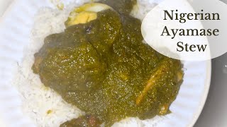 Quick and Easy Nigerian Ayamase Stew Recipe [upl. by Katie]