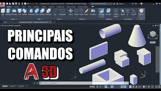 Principais Comandos  AutoCAD 3D [upl. by Marucci]