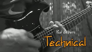 Paul Gilbert  Technical Cover [upl. by Strage]