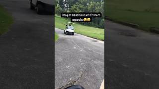 This Might Be The Biggest Golf Cart Fail Ever [upl. by Rivi681]