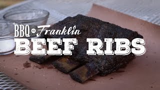 BBQ with Franklin Beef Ribs [upl. by Norac]