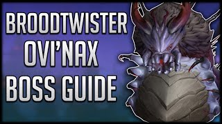 Broodtwister Ovinax Boss Guide  Heroic amp Normal Nerubar Palace Raid Guide [upl. by Hayifas]