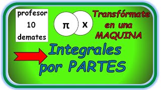 Integrales por partes 01 introducción Tutorial Paso a paso [upl. by Aramac]