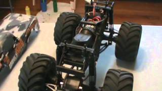 HPI Wheely King  Setting up Four Wheel Steering [upl. by Yrrol]