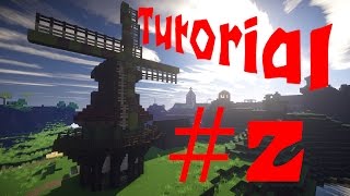 Minecraft Tutorial Windmühle 02 [upl. by Mose]