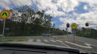 Driving around Mudgeeraba Gold CoastQueenslandAustralia [upl. by Leuqcar]