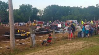 Mega Full Size Car Derby Wabasha MN 2016 [upl. by Nhguav621]