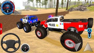 Juegos De Carros  Police cars Driving Xtreme OffRoad 1  Offroad Outlaws Android  IOS Gameplays [upl. by Alemap]