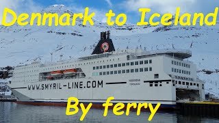 Denmark to Iceland ferry trip on MS Norrona [upl. by Nevin]