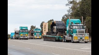 Australian Heavy Haulage  TOLL Western Star amp Kenworth K200 [upl. by Forster613]