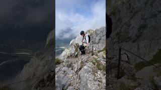 Genialer Klettersteig in Deutschland Mittenwalder Höhenweg 🤩🙌 [upl. by Vickie]