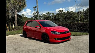 2012 Volkswagen Golf TDI Walk Around Mods LOUD TURBOEXHAUST sounds [upl. by Jeanna]