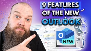 9 AMAZING Features of the New Outlook in Microsoft 365 [upl. by Anaiq534]