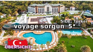 VOYAGE SORGUN 5 SIDE Türkei  Hotelübersicht 2023 [upl. by Nyrat653]