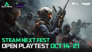 Delta Force  Official Steam Next Fest Playtest Trailer [upl. by Blim]