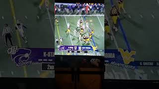 KState vs West Virginia who will win ncaafootball [upl. by Doralynn]