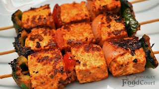 Paneer Tikka Recipe Paneer Tikka Without Oven Paneer Tikka [upl. by Ennairol]