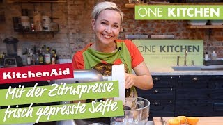 KitchenAid Zituspresse 5JE  frische Säfte mit VitaminKick  by One Kitchen [upl. by Dever]