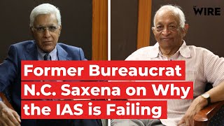 Are Service Conditions Corrupting Good People in the IAS  Karan Thapar [upl. by Lesnah364]