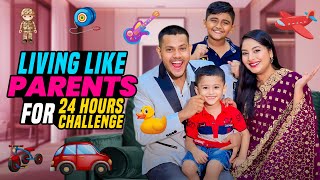 রাকিব অন্তরা এখন বাবা মা  Living Like Parents For 24 Hours Challenge  Rakib Hossain [upl. by Lleryd]