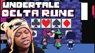 TOTALLY LOVING IT  UNDERTALE 2 DELTARUNE PACIFIST ROUTE GAMEPLAY [upl. by Llebyram]