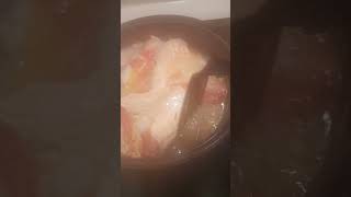 salmon soup shortvideo food highlights [upl. by Ativ]