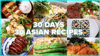 30 Days 30 AsianInspired Recipes [upl. by Mattah548]