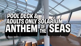 Royal Caribbean Adults Only Solarium [upl. by Sissel]