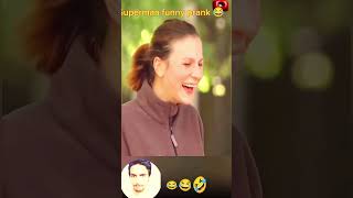 Superman funny prank 😂 funny foryou shorts praank funnyvideo [upl. by Evanthe116]