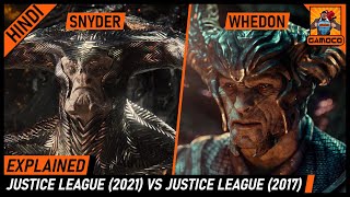 Zack Snyders Justice League Vs Joss Whedons Justice League  Difference In Hindi  Gamoco हिन्दी [upl. by Demetra507]