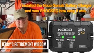 I was SHOCKED how easy the Noco Battery Charger was to Install [upl. by Hassin]