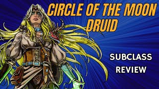 Circle of the Moon Druid 5e Subclass Review [upl. by Matthew]