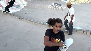 أفظل سكيت تراكس ف العالم انديبندانت independent truck skate morocco skatepark taghazout [upl. by Namharludba]