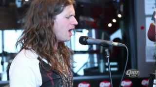 Rival Sons  Its a Mans World Live on Q107 [upl. by Ateekahs]