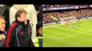 Kenny Dalglishs reaction Meireles goal Chelsea vs Liverpool [upl. by Eceinahs]