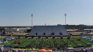 Sachse Mustang Band  Birdville Marching Festival Prelims [upl. by Aribold]