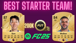 BEST PREMIER LEAGUE STARTER TEAM FOR 200K COINS IN EA FC 25 [upl. by Bail]