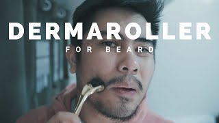 Minoxidil for Beard Growth Week 3 Derma Roller for Beard [upl. by Adnirol]