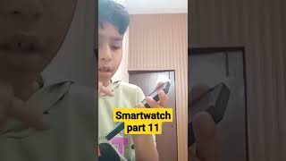 Change wallpaper in smartwatch 11 fun shortsvideo shortvideo shorts [upl. by Nemracledairam]