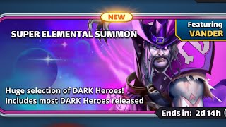 Empires amp Puzzles  New Dark Super Elemental Hero Vander [upl. by Stefa]