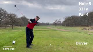 Studley Wood golf club course VLOG Holes 46 Part 2 [upl. by Jard567]