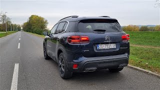 Citroen C5 Aircross Hybrid 225  0100 kmh acceleration Hybrid Sport [upl. by Cadal]