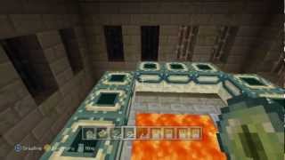 Minecraft 360  How To Find The End Portal and Stronghold [upl. by Bolte]