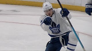 Auston Matthews wins it with 27 seconds left in overtime [upl. by Treblah]