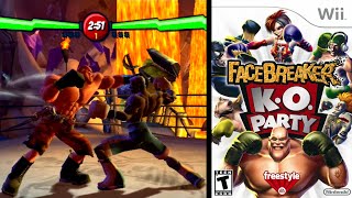 FaceBreaker KO Party  Wii Gameplay [upl. by Clifton805]